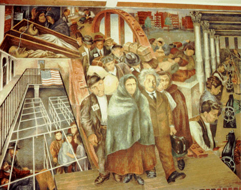 Jersey Homsteads - Mural Left View