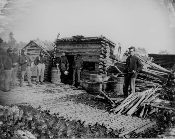 Log Hut Company Kitchen