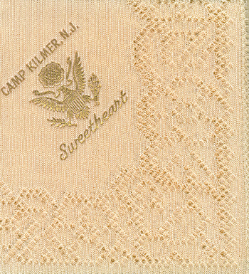 Photo of an original Sweetheart handkerchief