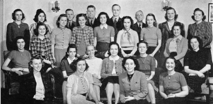 Douglass College Math club (1940)