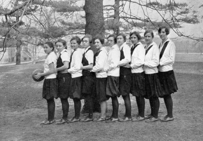 Varsity Soccer Team, Douglass College (1930)
