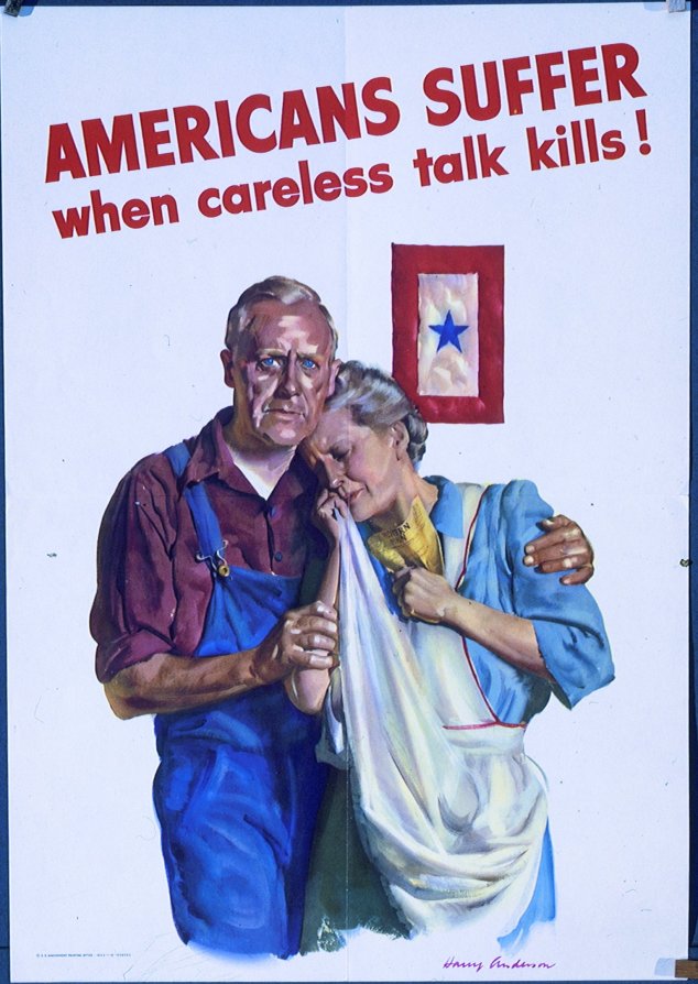 Americans suffer when careless talk kills