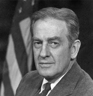 Senator Case's portrait from the Ruth Case Papers