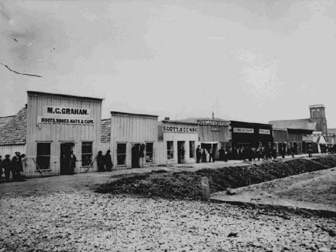 Soldiers Filling Canteens