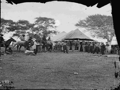 Sutler's Tent at Army of the Potomac Headquarters