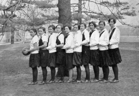 Varsity Soccer Team, Douglass College (1930)